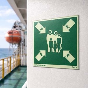 Rømningsskilt (MES)