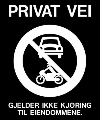 Privatrettslig - Privat vei