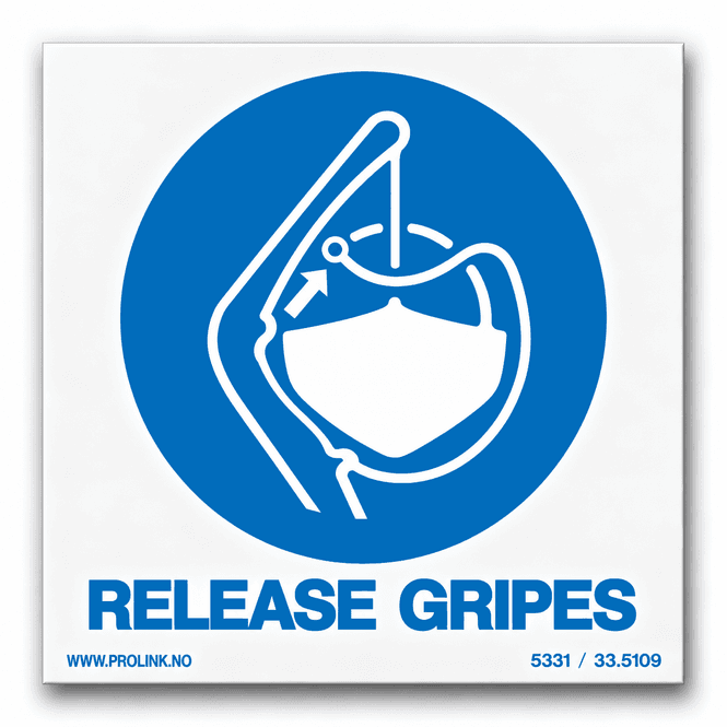 Hovedbilde Release lifeboat gripes
