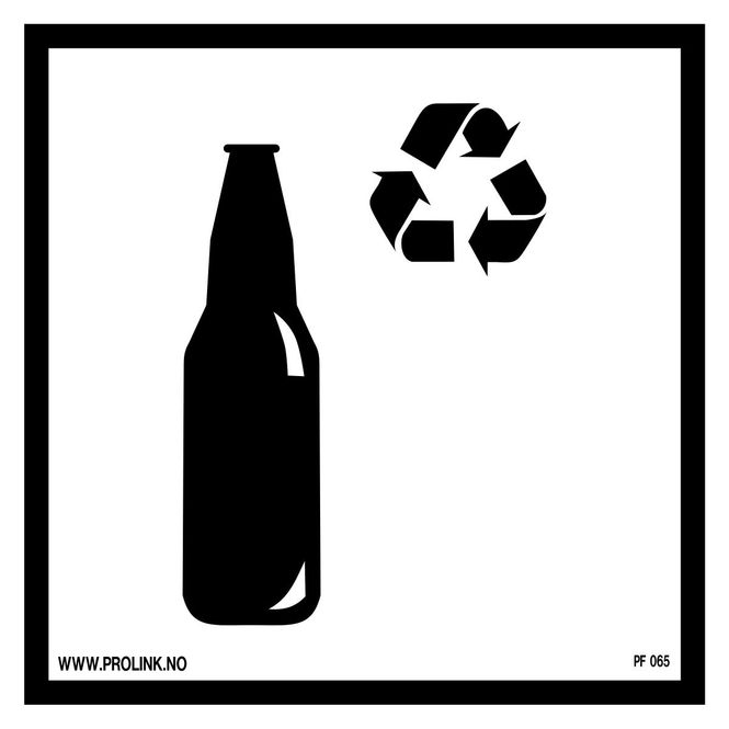 Hovedbilde Resirkulering - glass - PVC