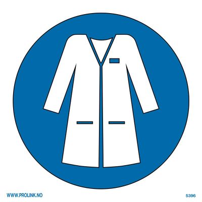 Benytt laboratoriefrakk - PVC