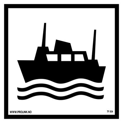 Havn, skip, ferge eller båt - PVC