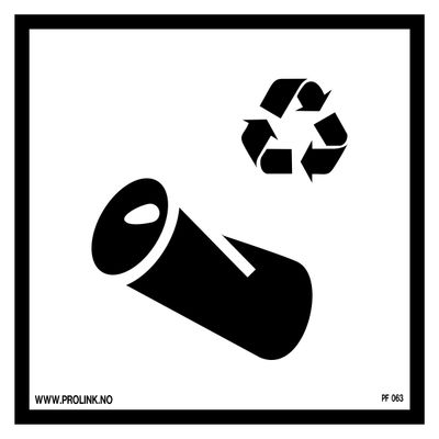 Resirkulering - bokser - PVC
