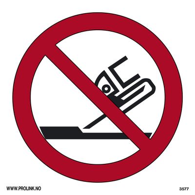 Ikke benytt for overflatesliping (vinkelsliper) - PVC