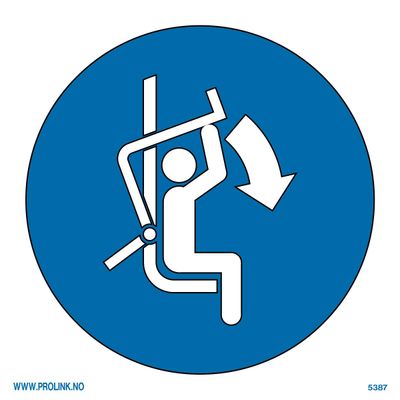 Senk skiheisens beskyttelsesbøyle - PVC