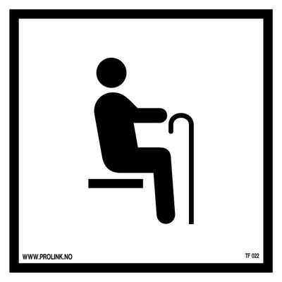 Prioritert sete for eldre - PVC