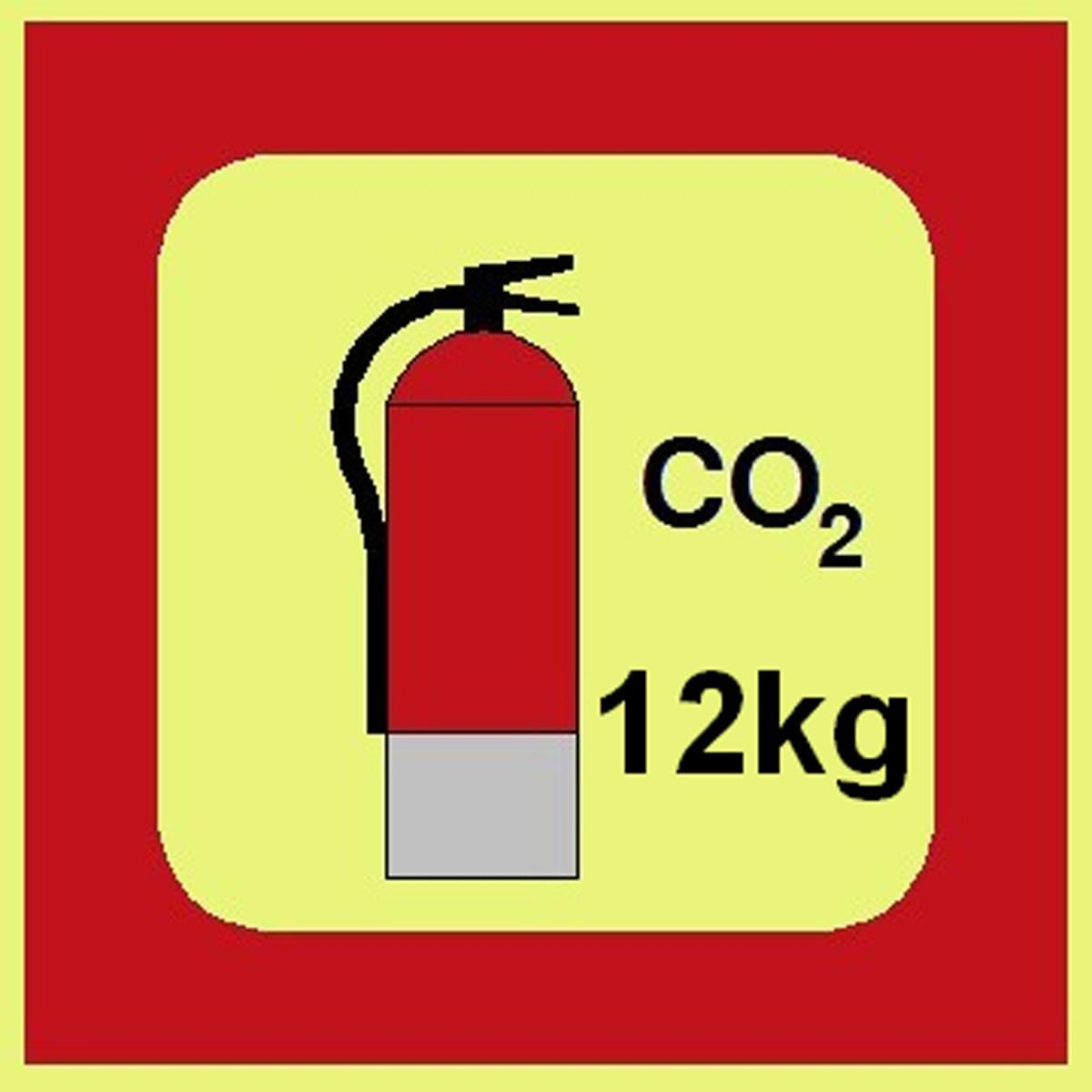 Fire Extinguisher - CO2 12kg - Pro 8