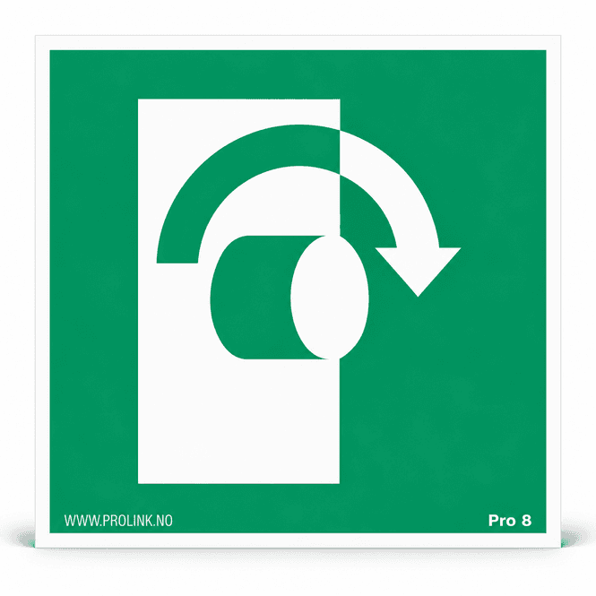 Hovedbilde Turn clockwise to open (Pro 8)