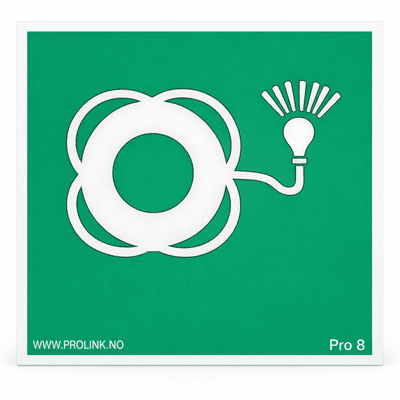 Lifebuoy w/light (Pro 8)