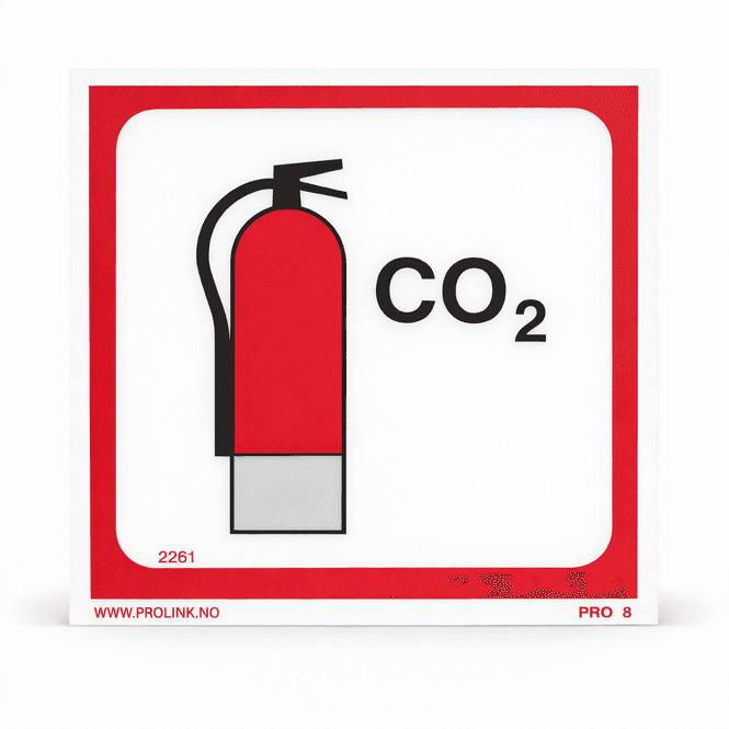 Hovedbilde Fire extinguisher - CO2 (Pro 8)