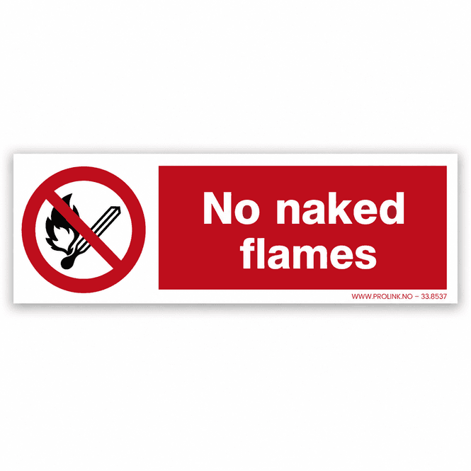 Hovedbilde No naked flames