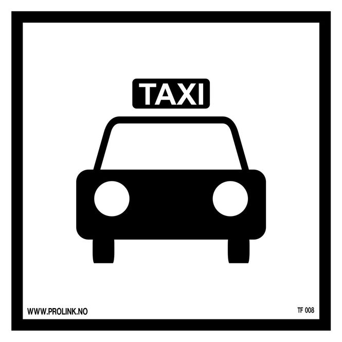 Hovedbilde Taxi/taxiplass - PVC