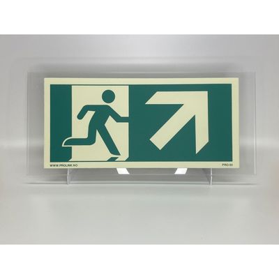 Markeringsskilt i akryl - ensidig - 10 meter