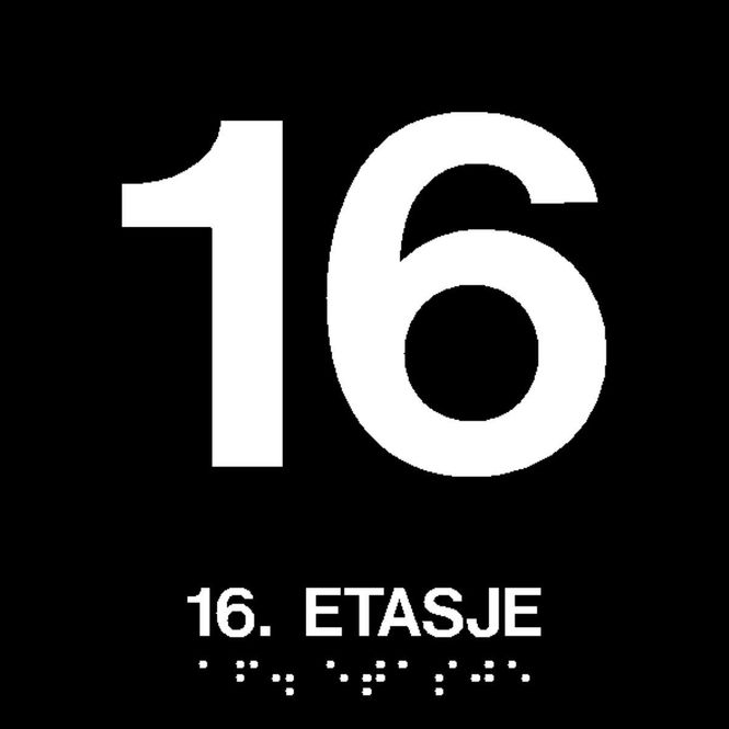 Hovedbilde 16.etasje - Taktilt