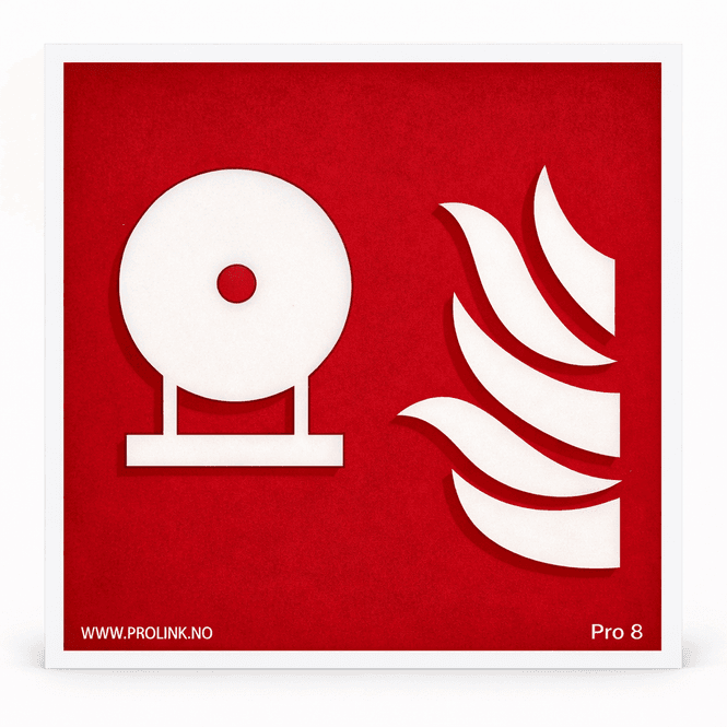 Hovedbilde Fixed fire extinguishing bottle (Pro 8)