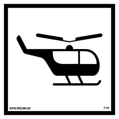 Helikopter/plattform - PVC