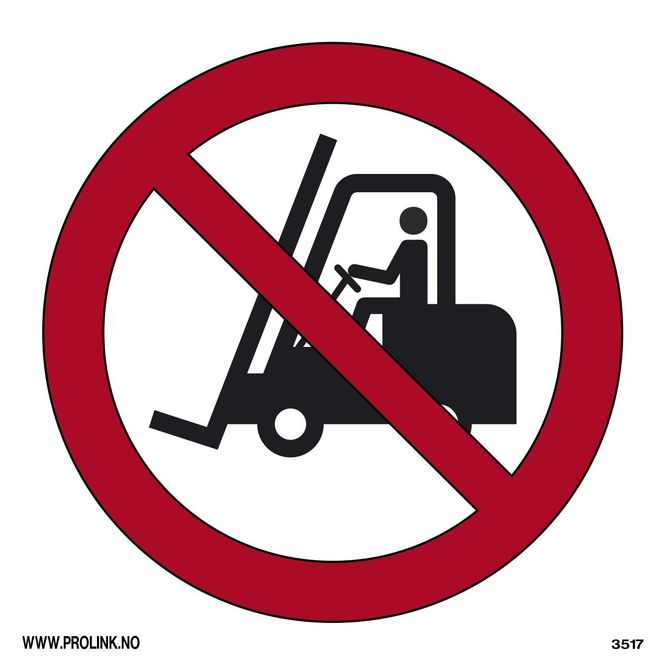 Hovedbilde Adgang for truck/industrielle kjøretøy forbudt - ...