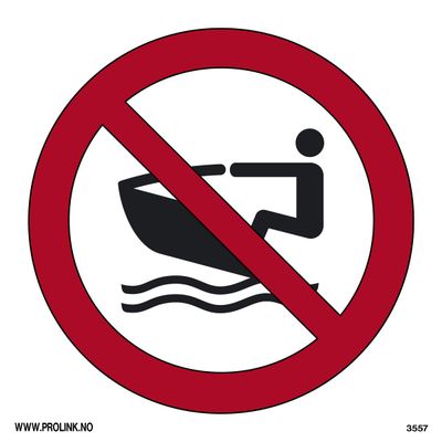 Vannscooter forbudt - PVC