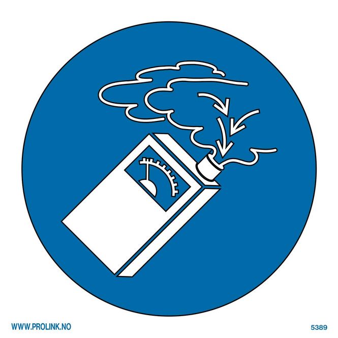 Hovedbilde Bruk gassdetektor - PVC